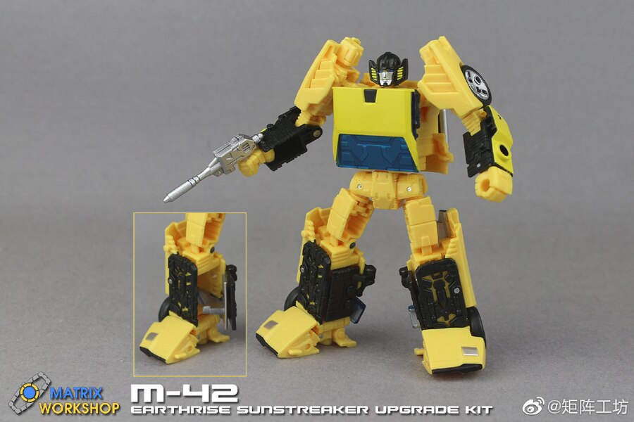 Matrix Workshop M 43 Upgrade Set For Transformers Earthrise Sunstreaker  (3 of 5)